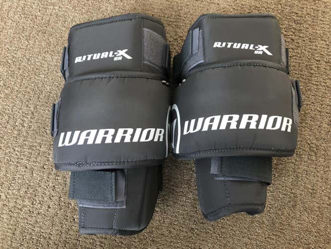 NEW Warrior Ritual X Goalie Knee Pads, Senior
