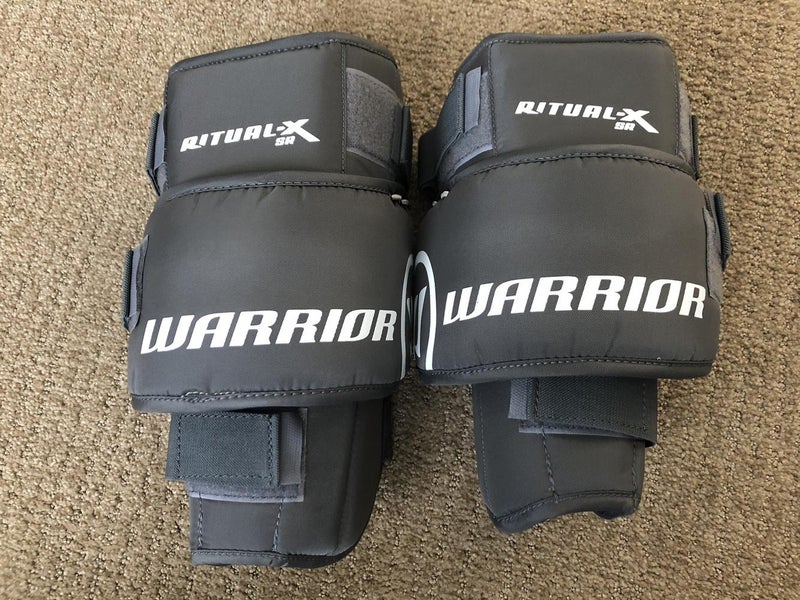 NEW Warrior Ritual X Goalie Knee Pads, Senior