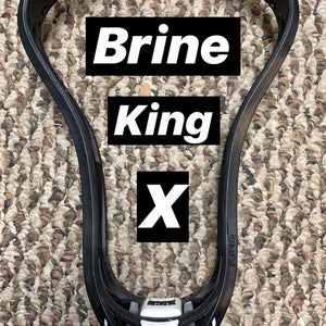 New Brine King X Unstrung Black Head