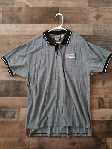 MLB Baseball CLEVELAND INDIANS Golf Style Embroidered Polo Shirt