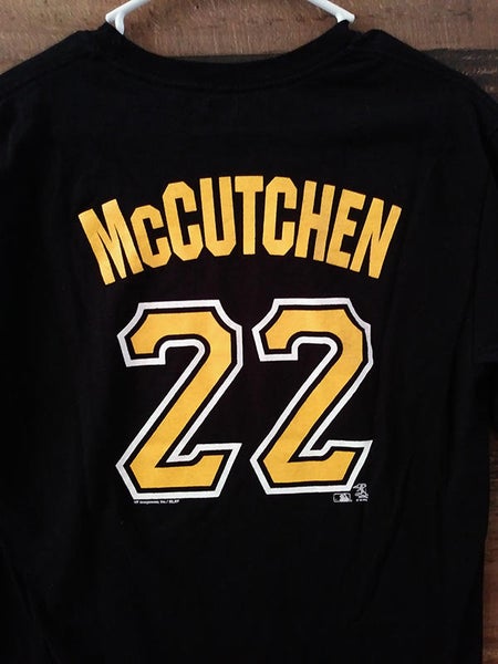 Nike Youth Pittsburgh Pirates Black Andrew McCutchen #22 T-Shirt