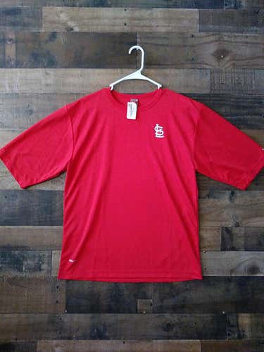 New Nike Dri Fit MLB Baseball ST LOUIS CARDINALS Polyester Team Shirt