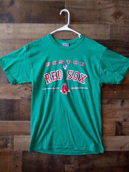 Boston Red Sox T Shirt Mens 2XL Green MLB Baseball