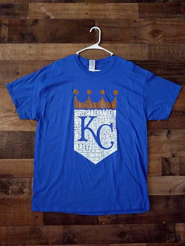 MLB Baseball KANSAS CITY ROYALS Player Alumni Crown Design Shirt