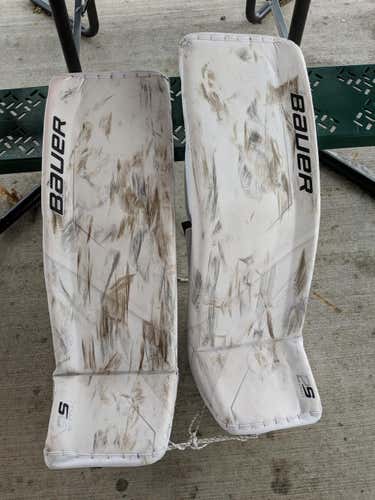 Bauer supreme 2S pro SR XL Leg Pads white