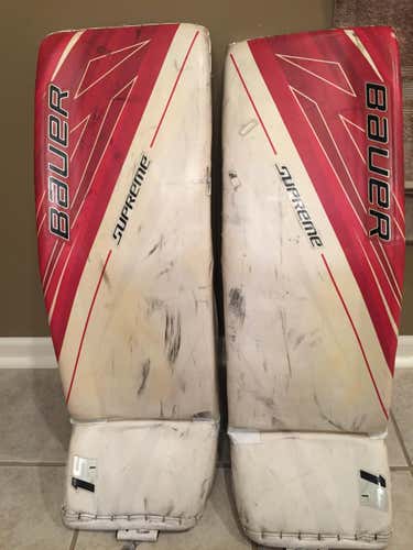 Bauer Supreme 1s OD1N Goalie Leg Pads Senior Pro Stock
