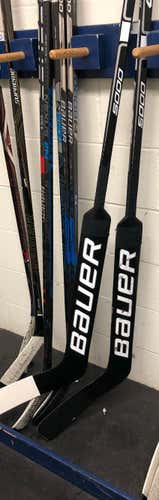 2 Bauer 5000 Goalie Stick 25 Inch Full Right