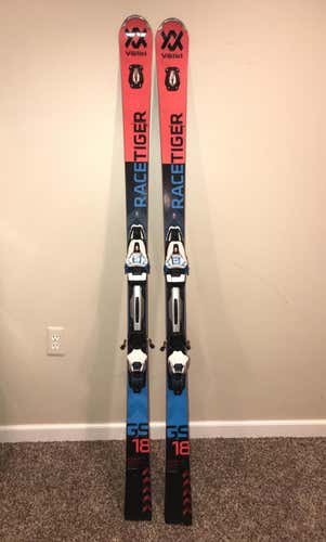 2018 VOLKL RACETIGER GS 175 R-18 / MARKER RMOTION(XCELL) 12 DIN RACE BINDING - OBO