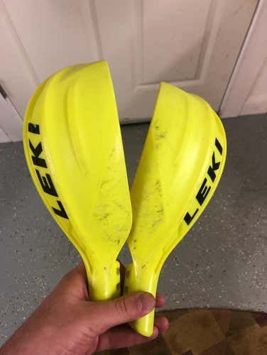Used Leki World Cup Pole Guards
