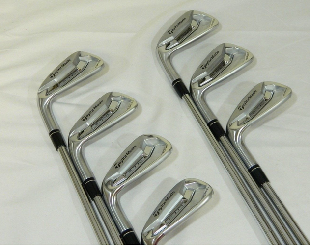 New LH Taylormade P770 Forged Iron set 4-PW KBS Tour FLT Stiff irons