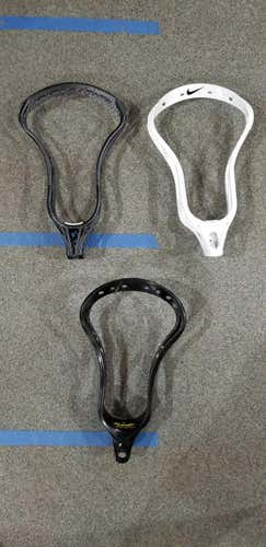 Nike Vapor 2.0, tribe 7 ghost 7, and easton stealth 3 pack