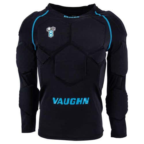 NEW Vaughn Velocity VE8 Goalie Padded Compression Shirt, Large