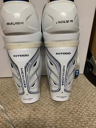 Bauer Nexus N7000 Shin Pads 15” Like New