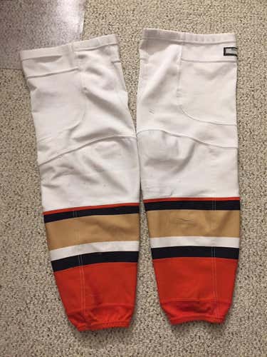 Anaheim Ducks used pro stock Reebok socks SL