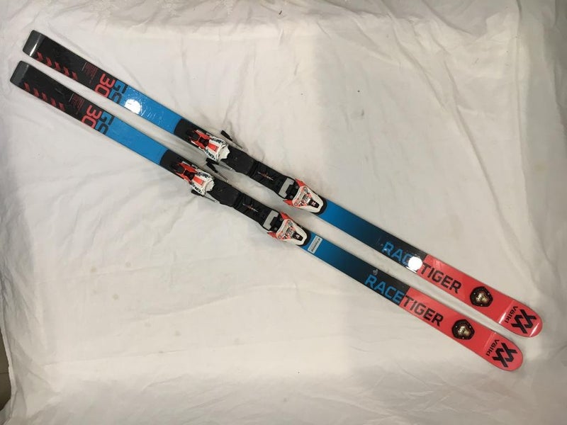 VOLKL RACETIGER GS Skis-FIS Approved17/18-PERFECT BASES/RACE READY/MARKER18D