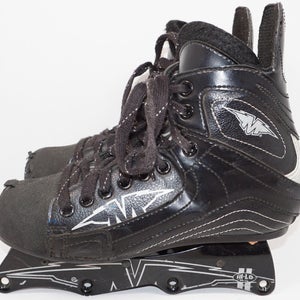 MISSION R SERIES 5D JR - INLINE ROLLER JUNIOR SIZE 5 D HOCKEY SKATES 2003 USED