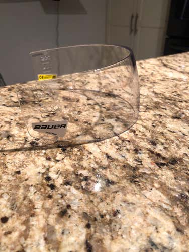 Pro Stock Bauer visor from AHL