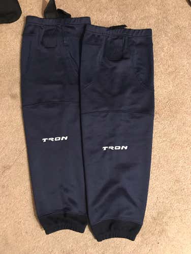 TronX Navy Hockey Sock Velcro