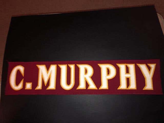 Atlanta Thrashers Game-used Jersey Nameplate C. Murphy