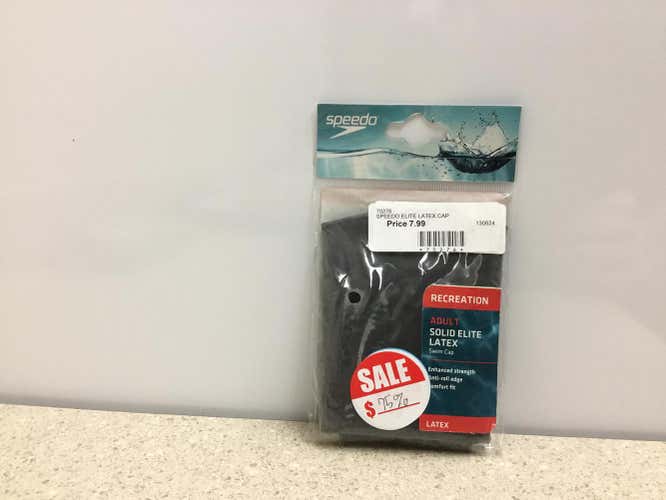 New Speedo Adult Latex Swim Cap