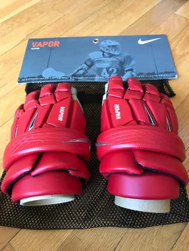 Nike Vapor Lacrosse Gloves Size 12