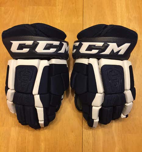 CCM 13” NAVY BLUE wWHITE TRIM BRAND NEW GLOVES