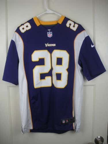 Minnesota Vikings Adrian Peterson #28 Nike On-Field NFL Football Jersey Adult M