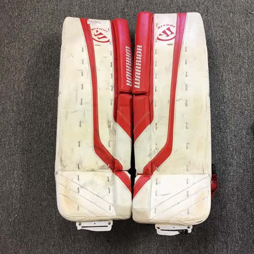 Warrior Ritual G2 Pro Leg Pads Senior 33”+1.5 White and Red