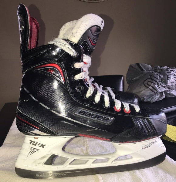 Bauer X800 Senior 7.5 EE/ LS5 steel & Superfeet inserts included