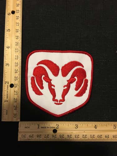 Dodge Sponsor Patch From The WBS Penguins Warmup Jerseys AHL