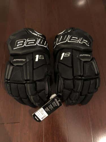 New Bauer Supreme 1S Gloves Senior