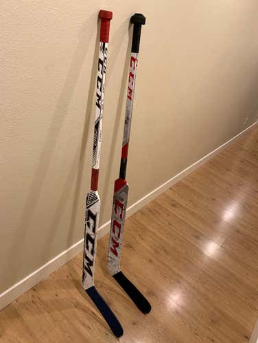2 Ccm Goalie Sticks 26”