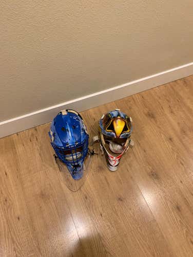 2 Crappy Goalie Helmets