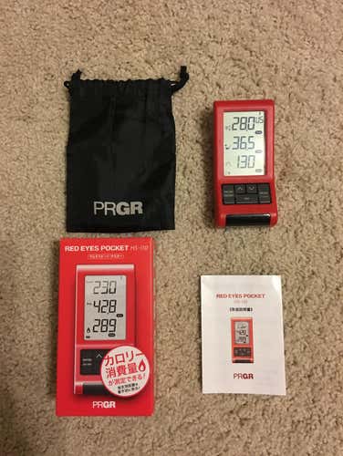 PRGR GM009 14 RED EYES POCKET Golf Launch Monitor