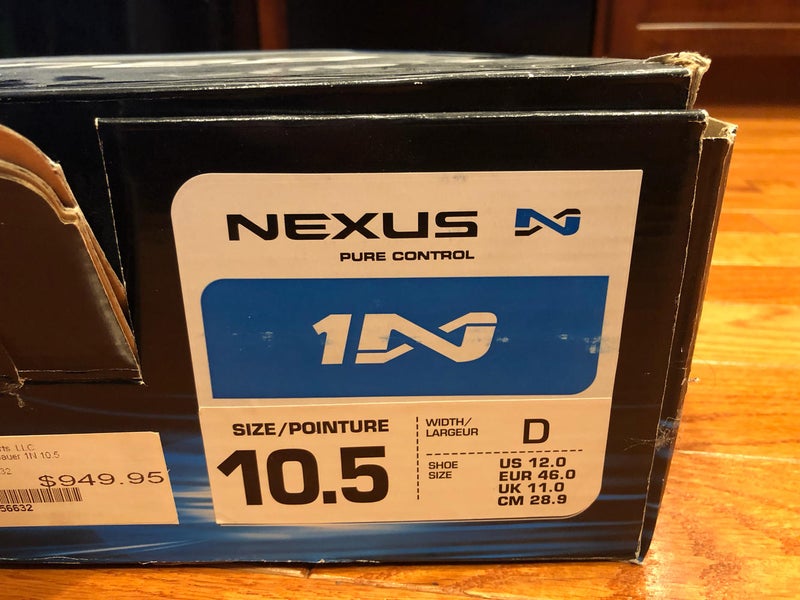 Bauer Nexus 1N Skates Size 10.5 With Speed Plates