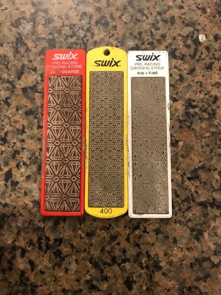 Swix 200, 400 & 600 Grit Diamond Stones - 100mm