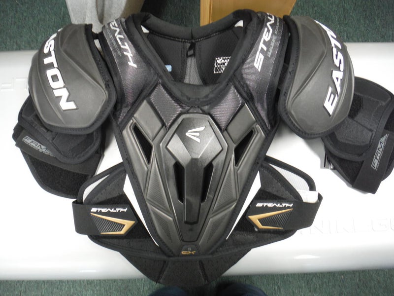 New Easton Stealth CX Shoulder Pads Senior Small