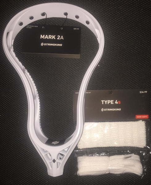 New StringKing 2A Lacrosse Head with Mesh No Trades