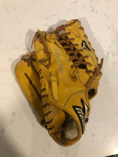 Mizuno Global Elite Outfielder Glove. Used For One Season