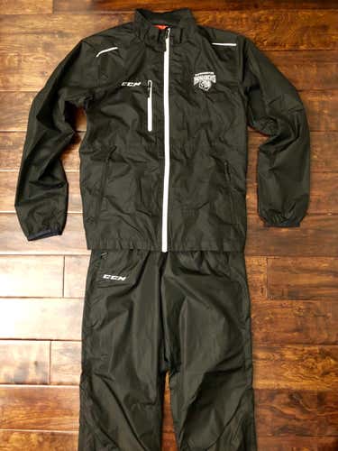 Pro Stock Manchester Monarchs CCM Warm Up Suit Sz M