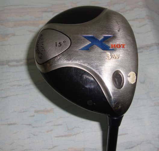 Callaway X hot 3 Wood 15° Fujikura Banzai Stiff Flex Right Handed