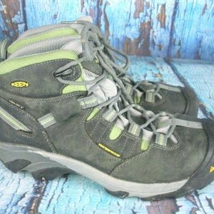 KEEN Utility Detroit Mid Steel Toe Work Hiking Boots Women's Size: 9
