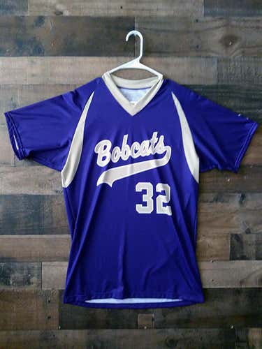 New NCAA College MONTANA STATE UNIVERSITY BOBCATS #32 Baseball Jersey