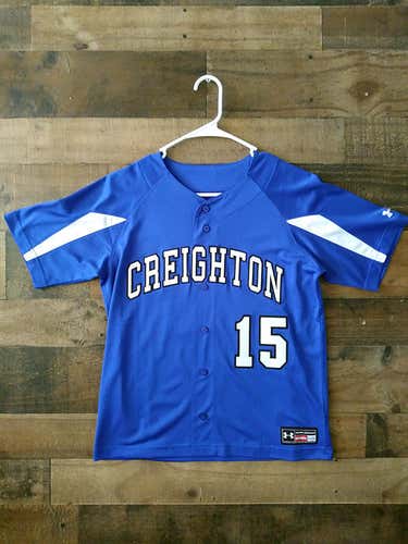 New Under Armour NCAA College CREIGHTON UNIVERSITY BLUEJAYS #15 Baseball  Jersey