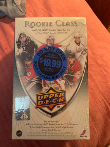 2007-2008 Rookie Class NHL Cards Upper Deck