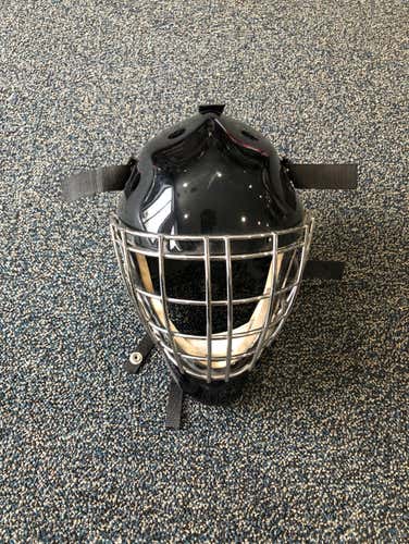 Black New Junior Tusk Goalie Mask
