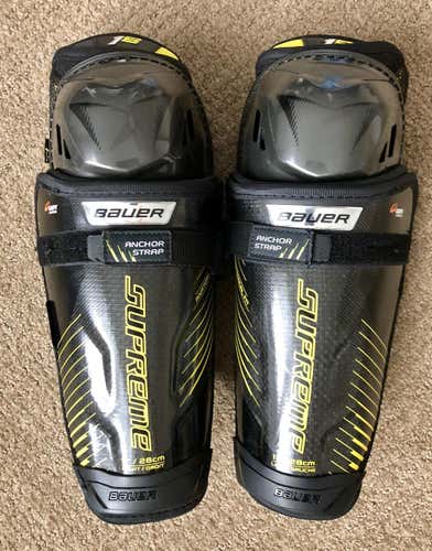 NEW Bauer Supreme 1S Shin Guards Junior, 11”