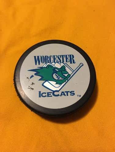 Worcester IceCats AHL Hockey Puck