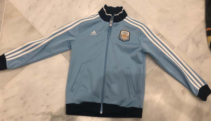 Youth Small Adidas Messi Argentina Jacket