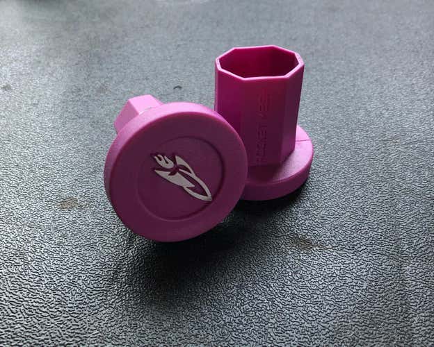 Two New Rocket Mesh Tapesaver Butt Ends - Purple